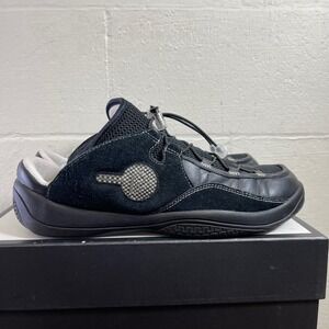 Piloti Driving Shoes Black Suede Leather Slip On Moccasins Men's 12 US/11.5 UK